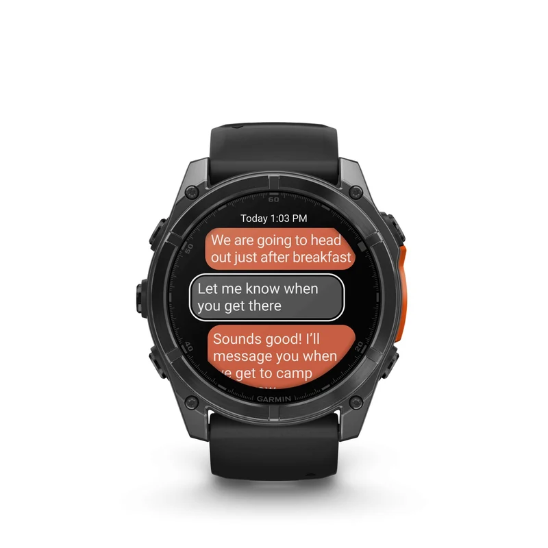 Fenix 8 Amoled 51 Titane Noir | Garmin