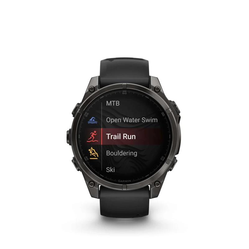 Fenix 8 Amoled 47mm Titane Noir | Garmin