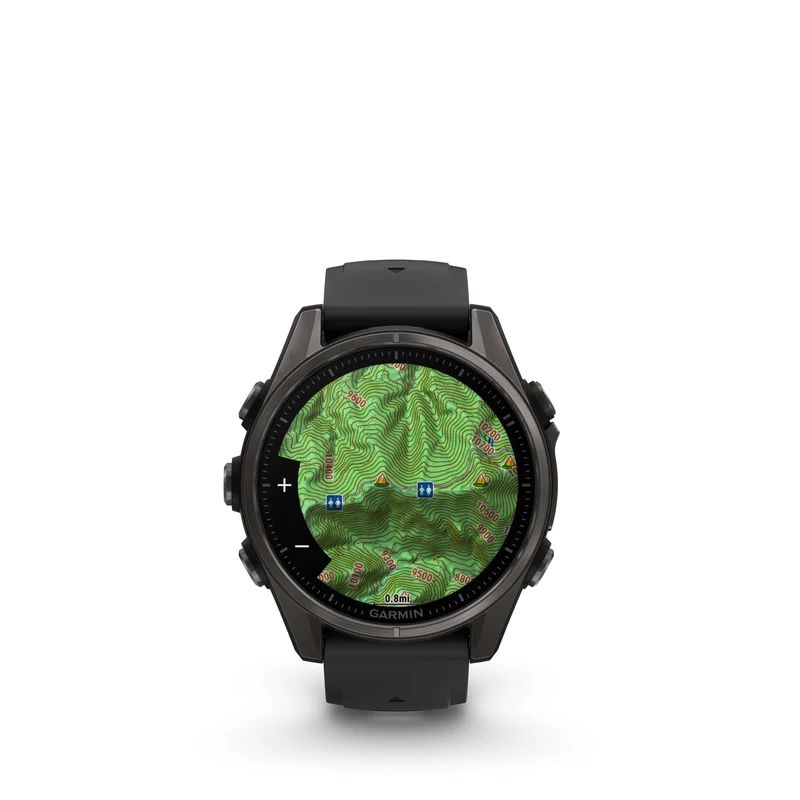 Fenix 8 Amoled 43mm Titane Noir | Garmin
