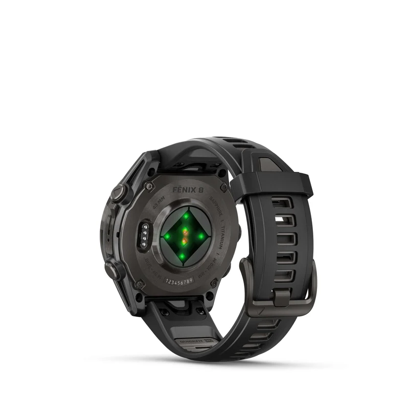 Fenix 8 Amoled 43mm Titane Noir | Garmin