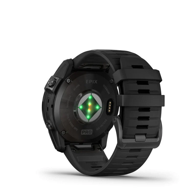 Epix Pro Sapphire 51mm Titane Carbon Grey ( Gen 2) | Garmin