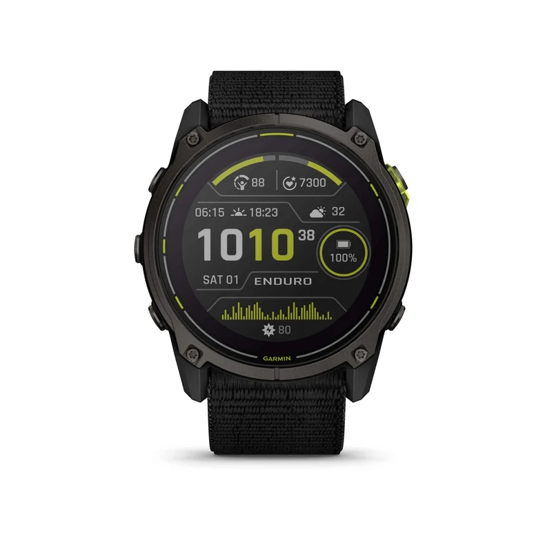 Enduro 3 Solar 51mm Ultrafit Noir | Garmin