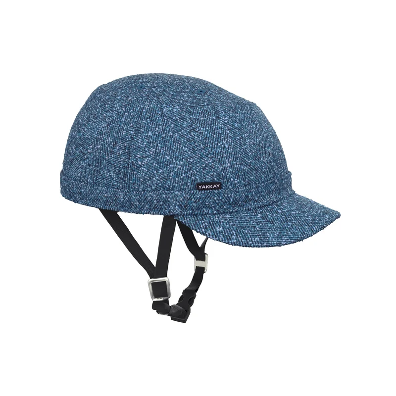 Paris Ocean Tweed Helmet Hat (helmet+cover)