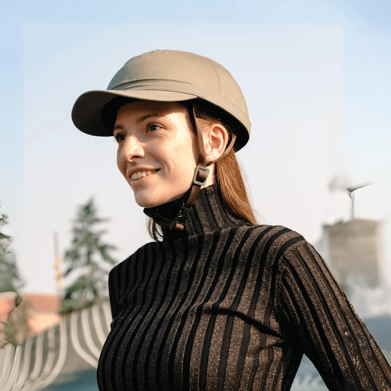 Paris New York Helmet Hat (helmet+cover)
