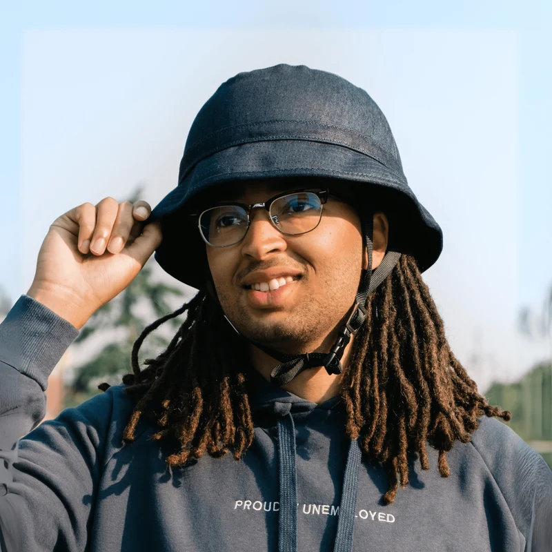 Tokyo Denim Helmet Hat (helmet+cover)