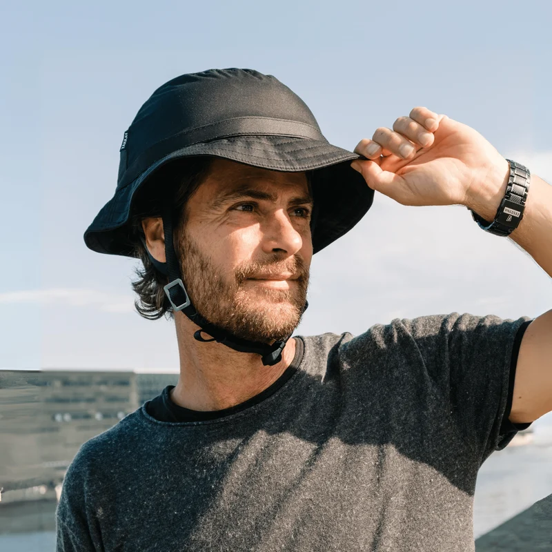 Tokyo Black Rain Helmet Hat (helmet+cover)