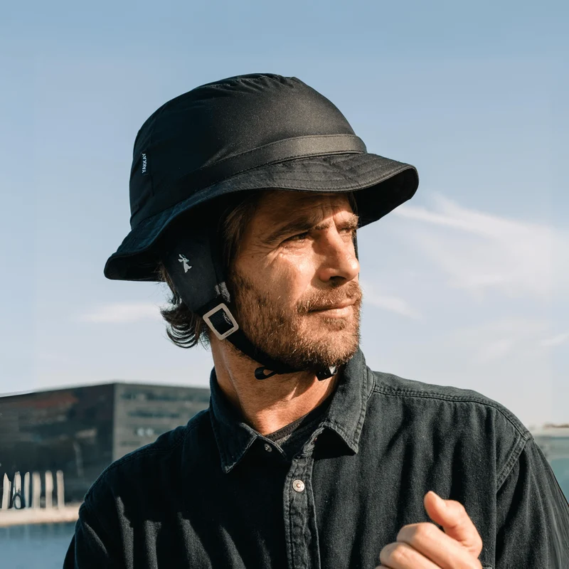 Tokyo Black Rain Helmet Hat (helmet+cover)