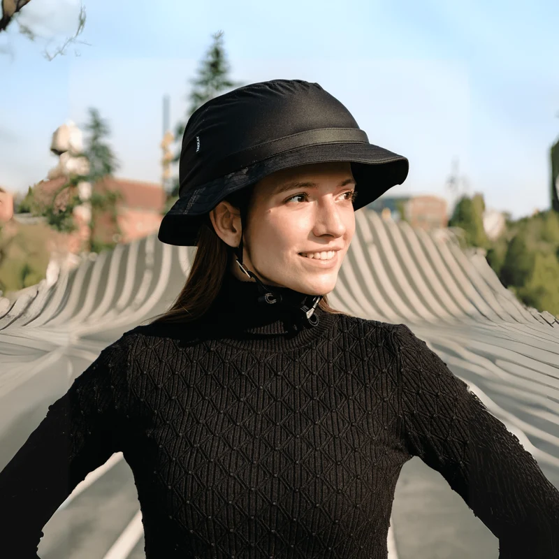 Tokyo Black Rain Helmet Hat (helmet+cover)