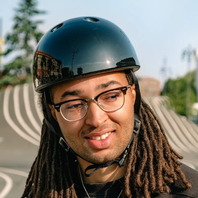 Smart Two Helmet - Black