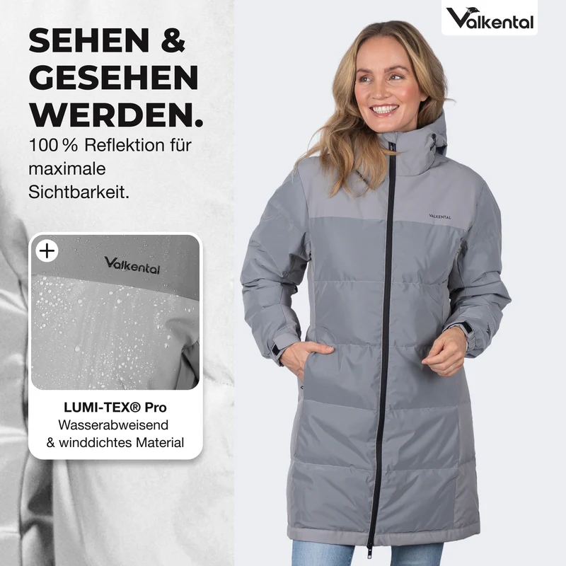 Reflective Puffer Coat - Doudoune 100 % réfléchissante