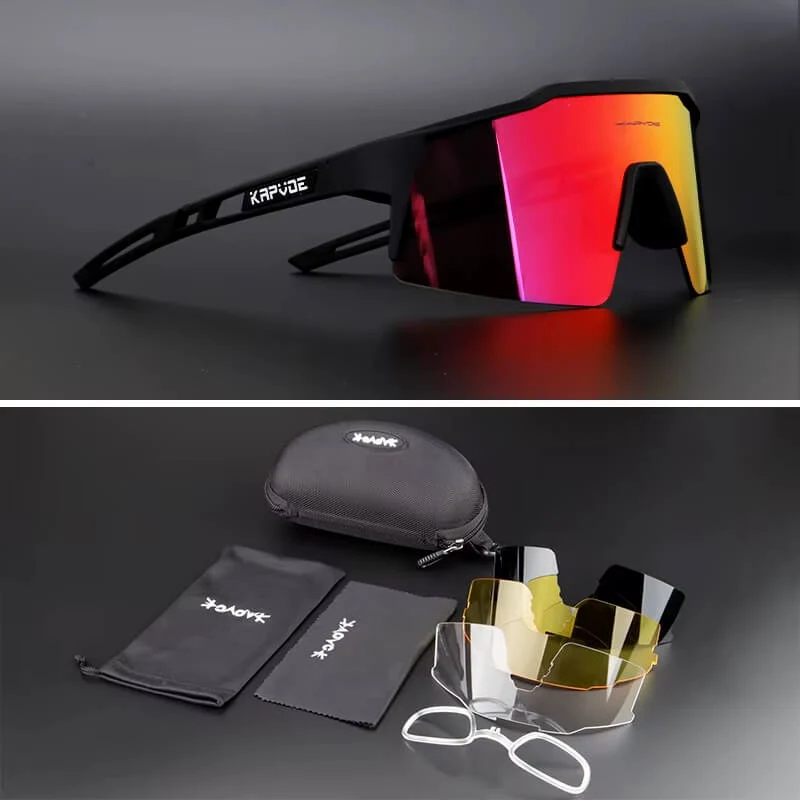 VeloVision™ | Lunette velo polarisée et anti-UV pour vision claire et confort durable
