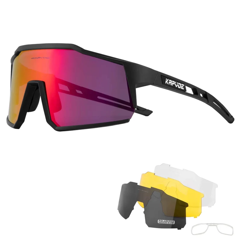 VeloVision™ | Lunette velo polarisée et anti-UV pour vision claire et confort durable