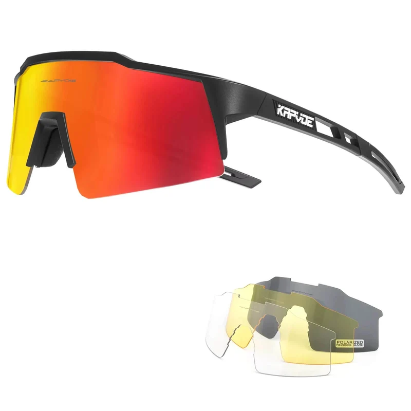 VeloVision™ | Lunette velo polarisée et anti-UV pour vision claire et confort durable