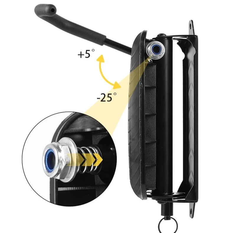 WGripMount™ | Support velo rabattable avec maintien sécurisé et rangement optimisé
