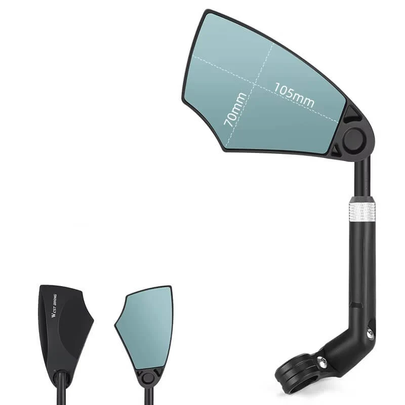 CycleScope™ | Retroviseur velo avec visibilité arrière stable et conception légère