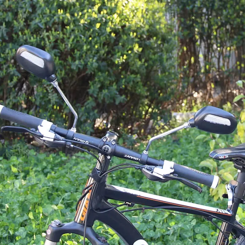ClearView™ | Retroviseur velo avec visibilité arrière instantanée et fixation stable (rétroviseurs gauche et droit)