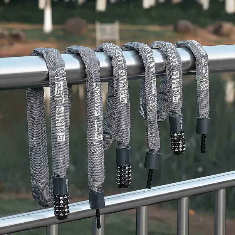IronLoop™ | Antivol velo haute résistance avec code sécurisé et revêtement anti rayures