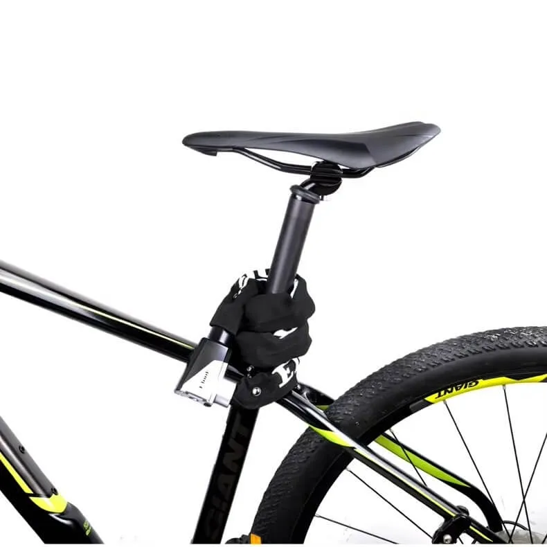 GripGuard™ | Antivol velo avec chaîne résistante et revêtement anti-rayures