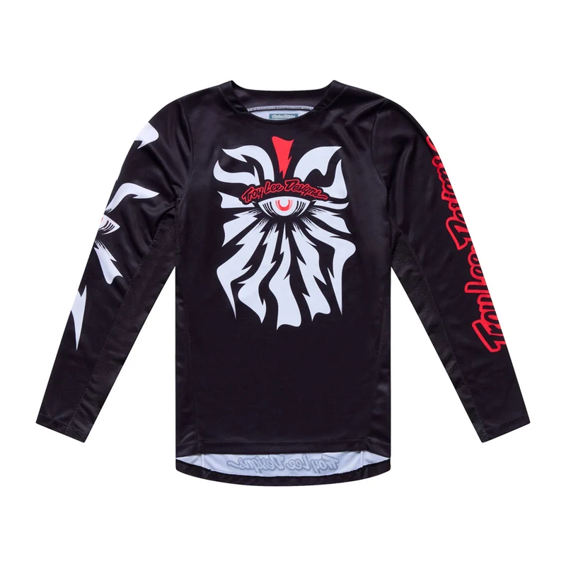 Youth GP Pro Jersey Cyclops Black / Neo Red
