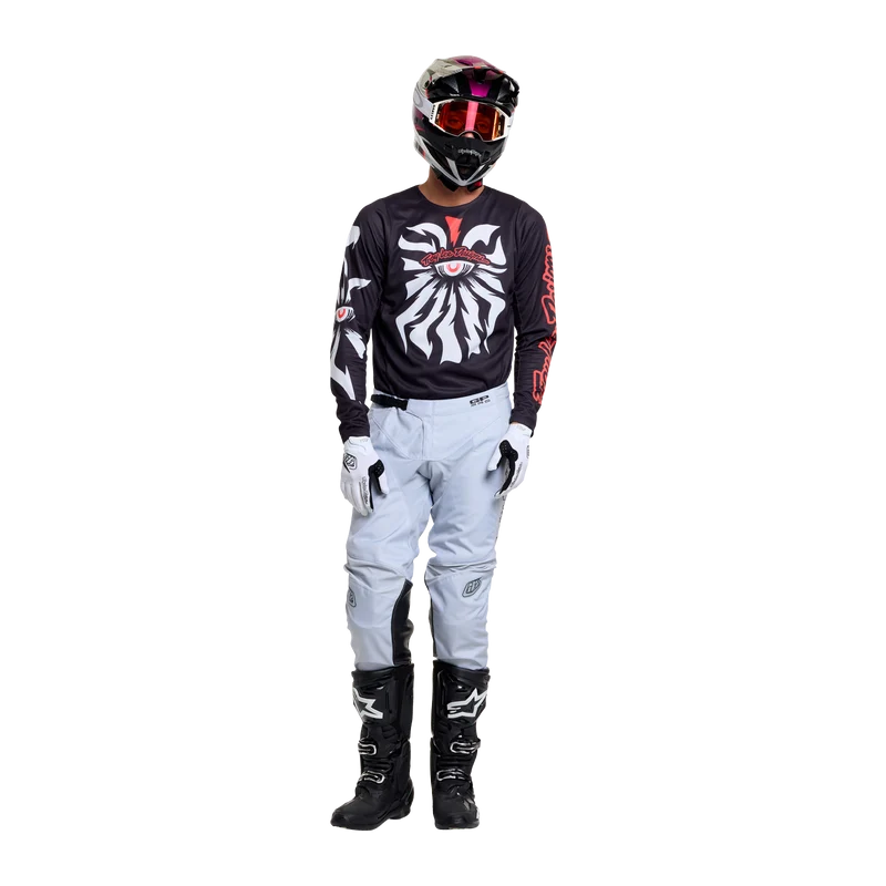 GP Pro LS Jersey Cyclops Black / Neo Red