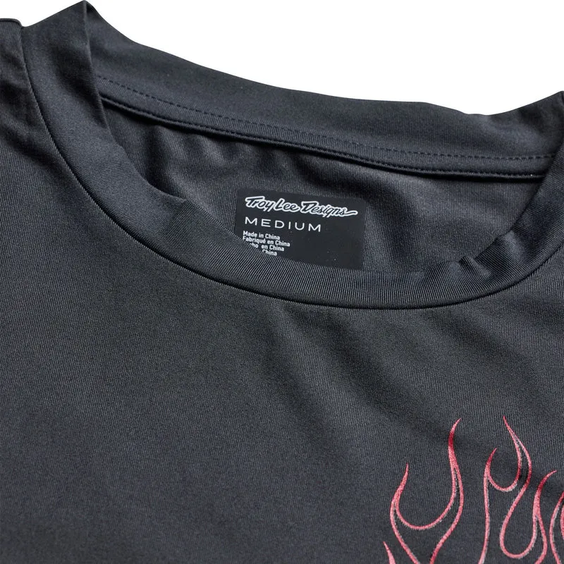 Ruckus Ride LS Tee Ember Carbon