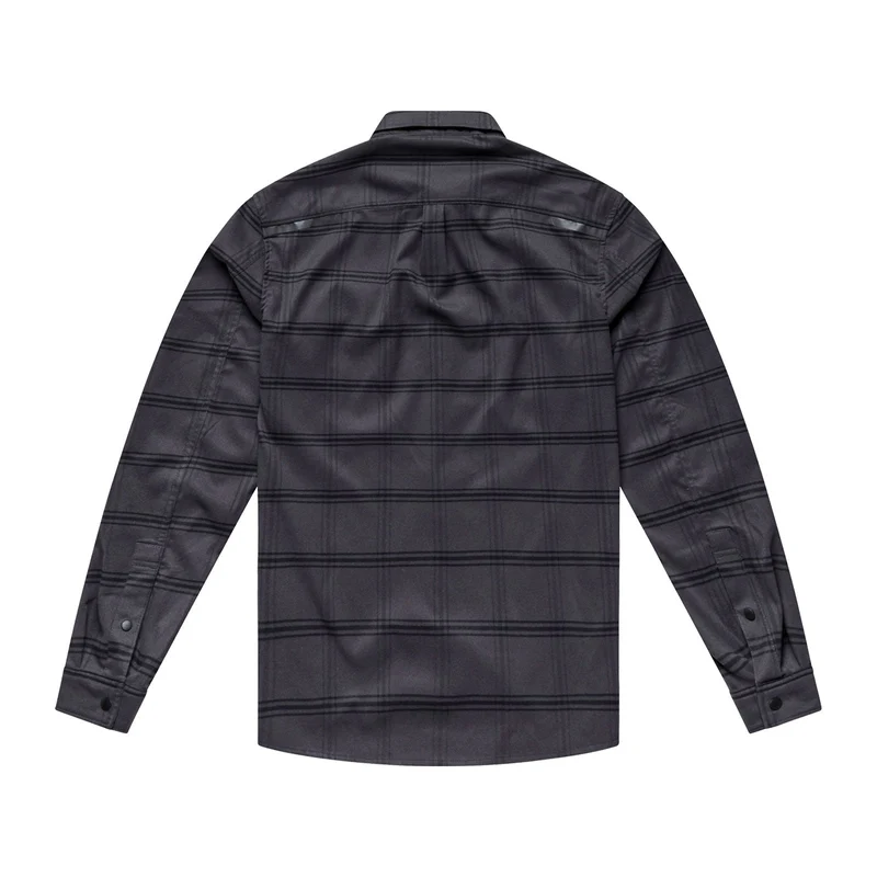 Ruckus Ride Flannel Yd Plaid Coal