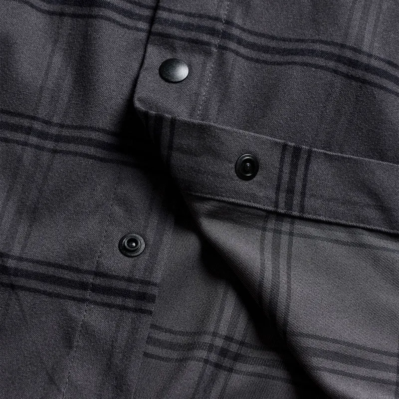 Ruckus Ride Flannel Yd Plaid Coal