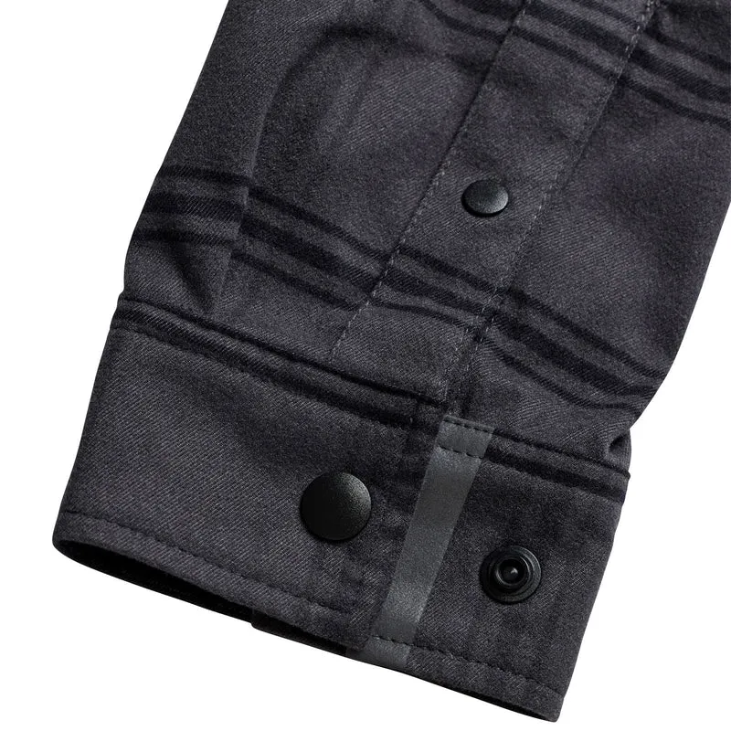 Ruckus Ride Flannel Yd Plaid Coal
