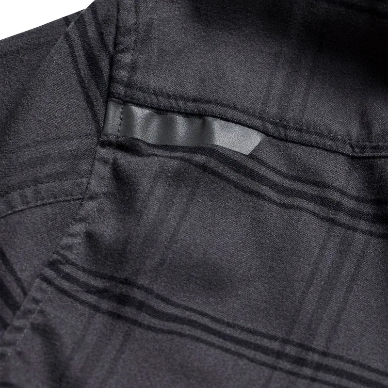 Ruckus Ride Flannel Yd Plaid Coal