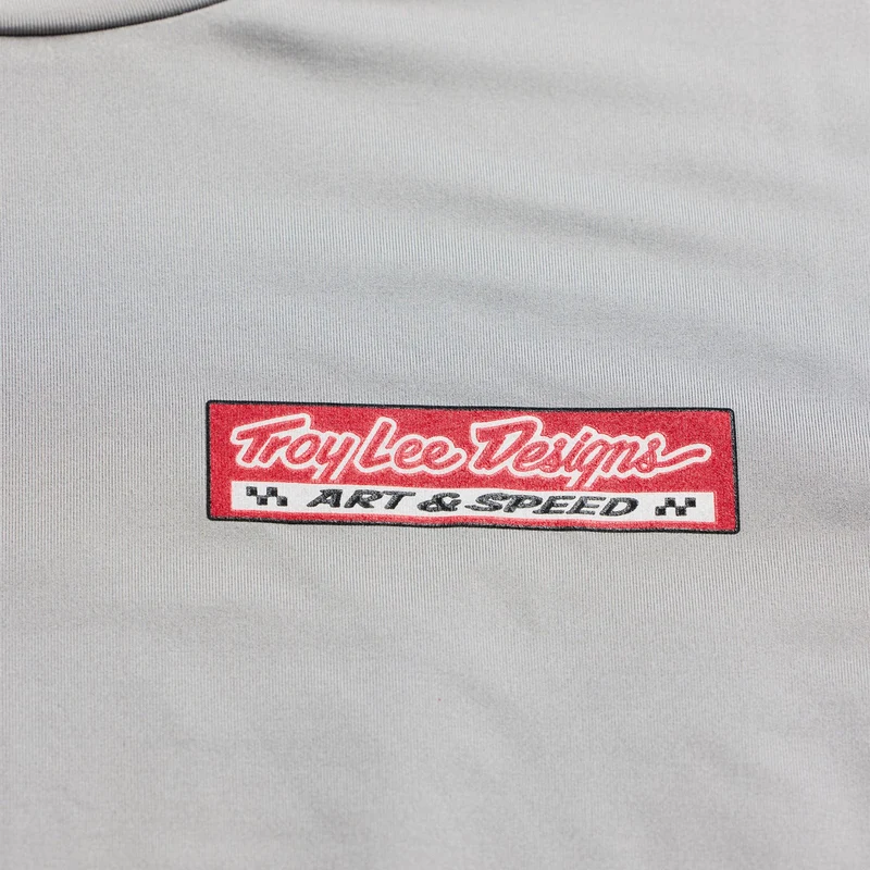 Ruckus Ride LS Tee Custom Paint Mid Gray