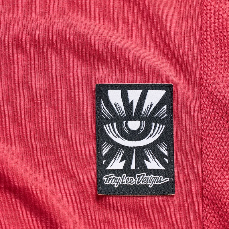 Skyline Ride SS Tee Feathered Ember Red