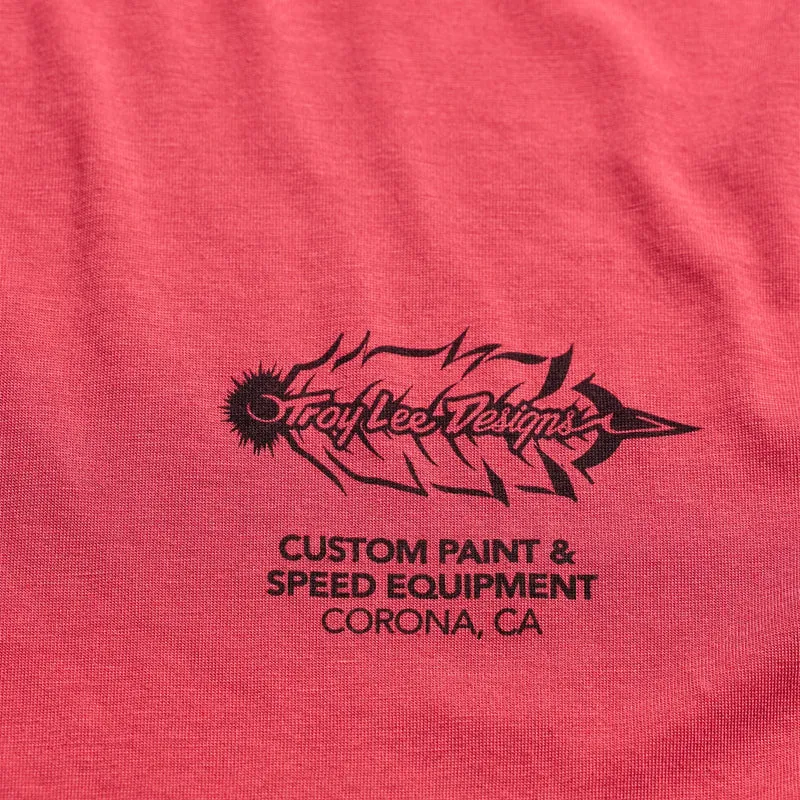 Skyline Ride LS Tee Feathered Ember Red
