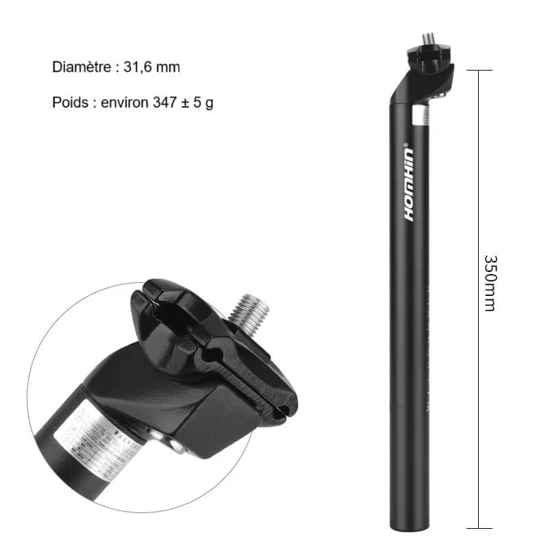 SaddleFix™ | Tige de selle avec posture ajustable et meilleure absorption des chocs