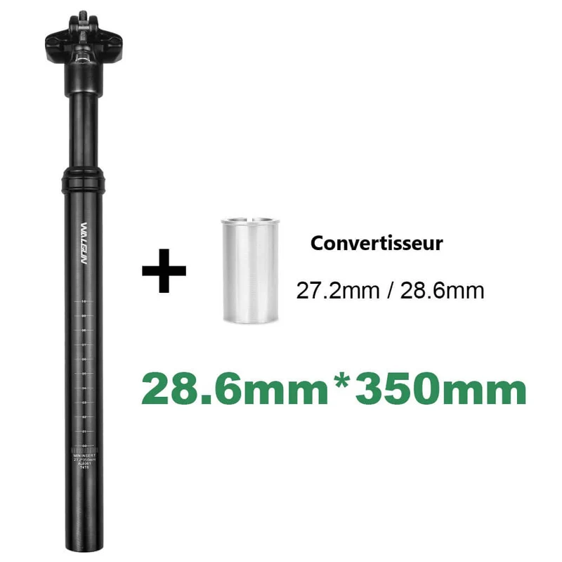 AbsorbiX™ | Tige de selle suspendue avec absorption renforcée et confort ajustable