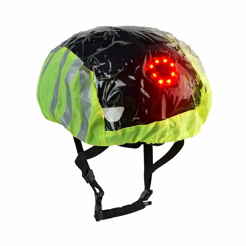 Rain cover bike helmet