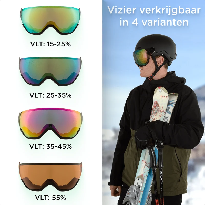XTREME visor (partly cloudy and sunny)