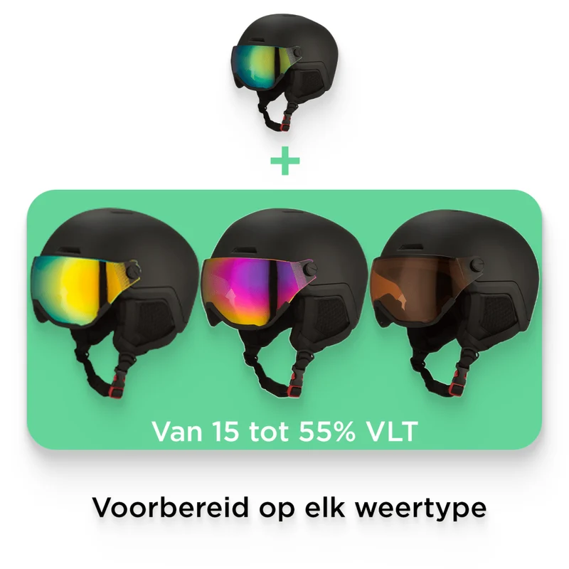 XTREME visor (fog and snow)