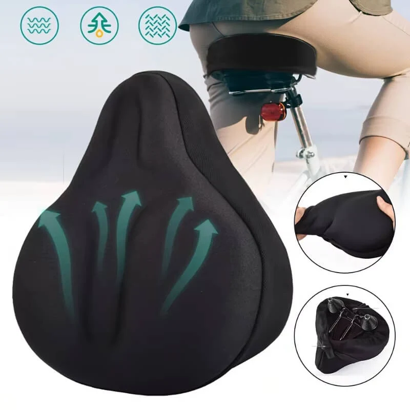 SaddleNest™ | Housse de selle large antidérapante avec rembourrage en gel