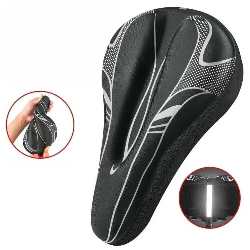 ComfoShell™ | Housse de selle avec rembourrage en gel et maintien antidérapant