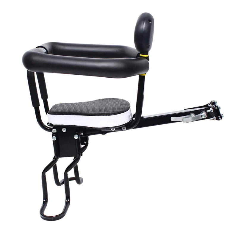 FirstRide™ | Siege enfant velo avec position frontale rassurante et assise sécurisée