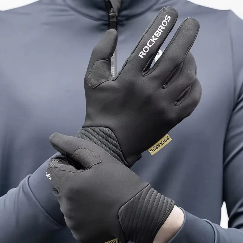 GlacierFit™ | Gants velo hiver avec maintien thermique renforcé et souplesse préservée