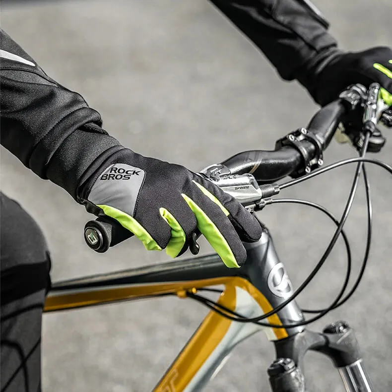 StormPalm™ | Gants velo hiver avec protection thermique et imperméabilité renforcée