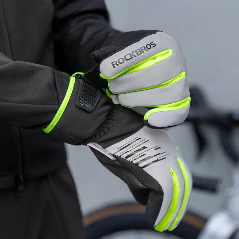 VeloTherm™ | Gants velo hiver avec doublure chaude et maintien optimal du guidon