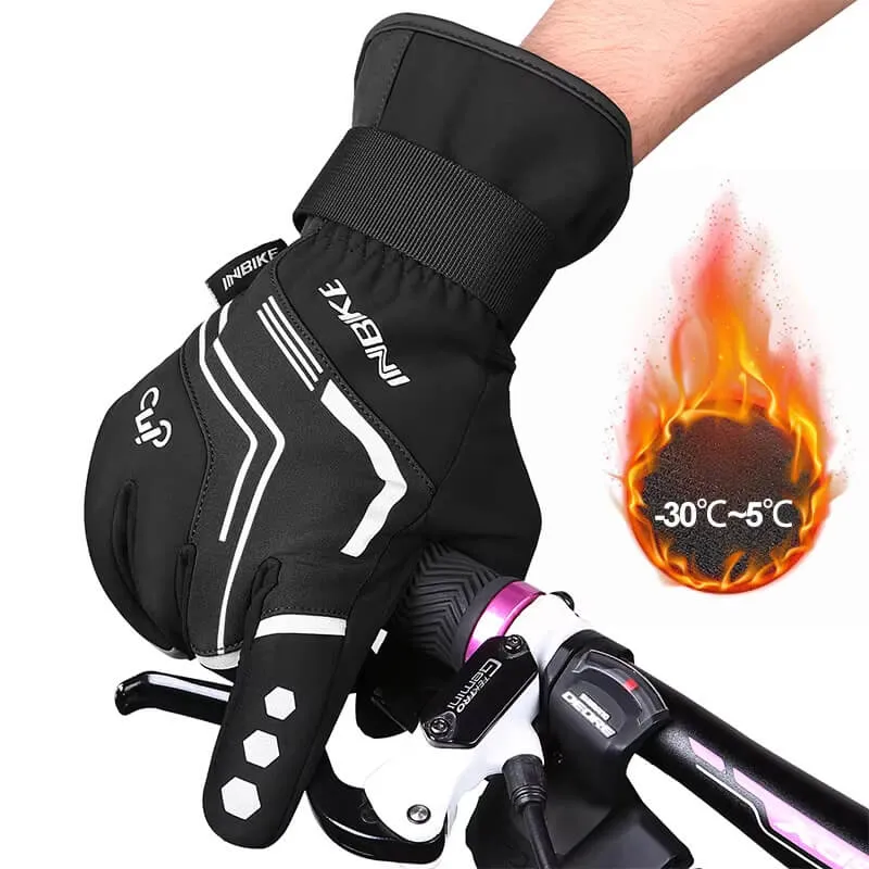 WinterGrip™ | Gants velo hiver avec isolation renforcée et adhérence antidérapante