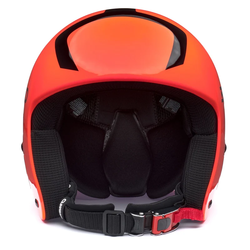 VULCANO FIS 6.8 JR - Helmets - Helmet - Kid unisex - Shiny Orange Fluo-Black