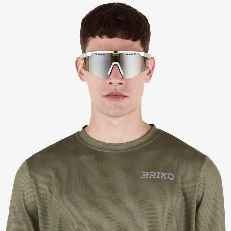 SHUTTLE - Glasses - Sunglasses - Unisex - Silver Metallic-G2
