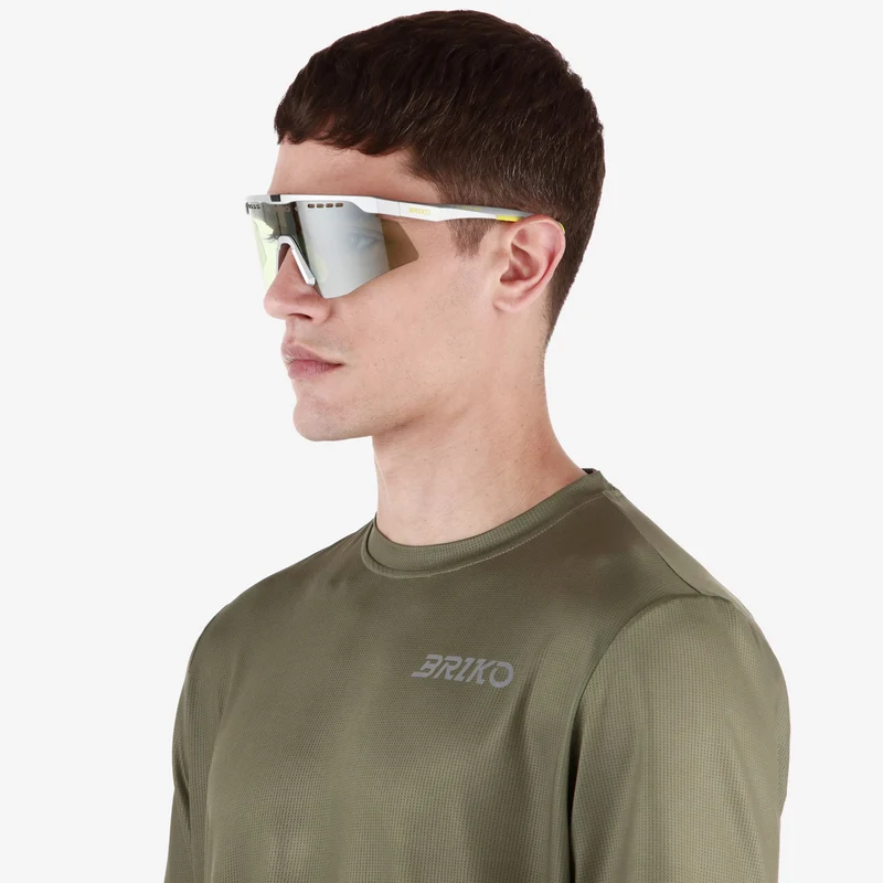 SHUTTLE - Glasses - Sunglasses - Unisex - Silver Metallic-G2