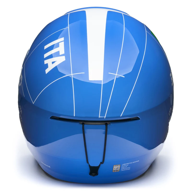 VULCANO 2.0 ITALIA - Helmets - Helmet - Unisex - Shiny Science Blue-White