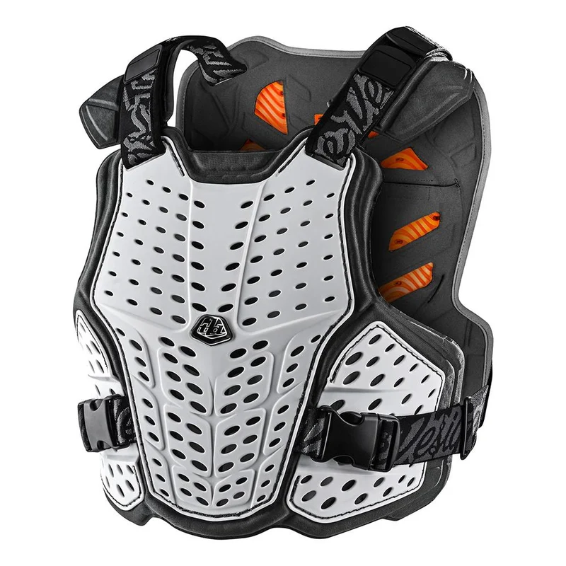 Rockfight Ce Chest Protector Solid White