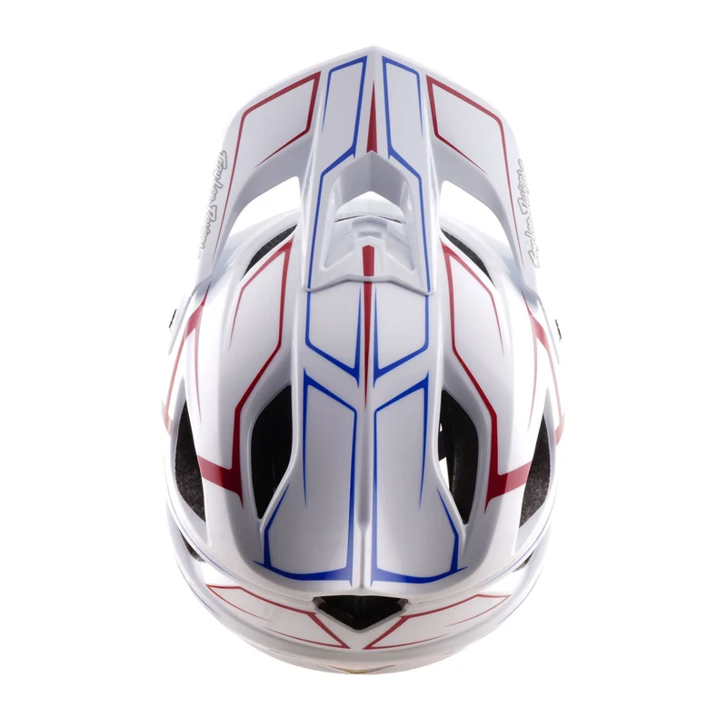 Stage Stunt Helmet W/MIPS Pinstripe White